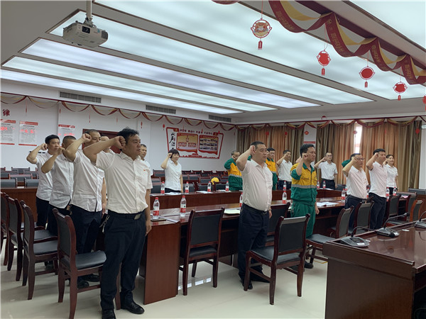 “奮斗百年路，啟航新征程”——永州紅獅黨支部召開“慶祝中國共產(chǎn)黨成立100周年”座談會(huì)